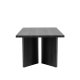 VIND COLLECTION Bassholmen spisebord, rektangulrt - svart MDF (100x240)