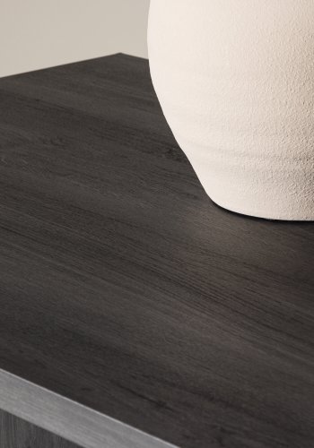 VIND COLLECTION Bassholmen spisebord, rektangulrt - svart MDF (100x240)