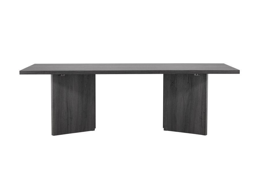 VIND COLLECTION Bassholmen spisebord, rektangulrt - svart MDF (100x240)