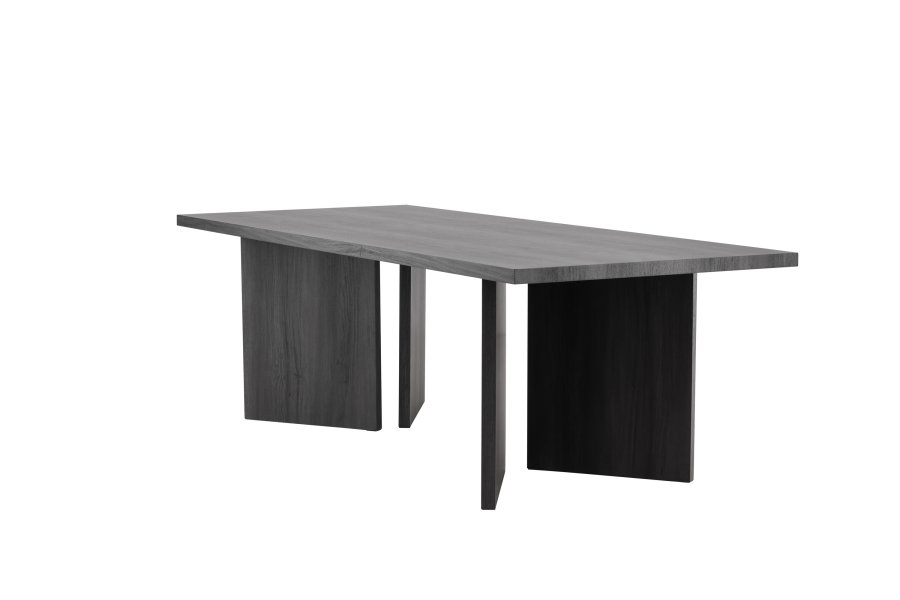 VIND COLLECTION Bassholmen spisebord, rektangulrt - svart MDF (100x240)
