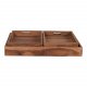 HOUSE NORDIC Faro-brett - naturlig teak (sett med 3)