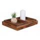 HOUSE NORDIC Faro-brett - naturlig teak (sett med 3)