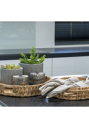 HOUSE NORDIC Estroil-brett, rektangulrt - naturlig vannhyasint (sett med 3)