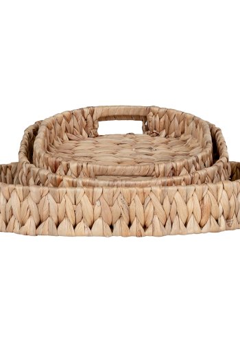 HOUSE NORDIC Estroil-brett, rektangulrt - naturlig vannhyasint (sett med 3)