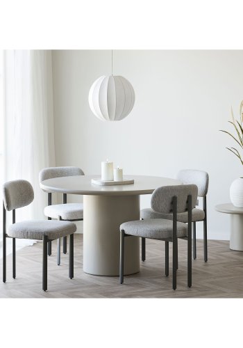 HOUSE NORDIC dekorativt brett, organisk - beige sement (35x30)