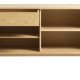 Carno sk�nk, m. 2 skydel�ger, 2 hylder, 1 skuffe - natur egefin�r og egetr�