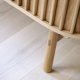 Carno sk�nk, m. 2 skydel�ger, 2 hylder, 1 skuffe - natur egefin�r og egetr�