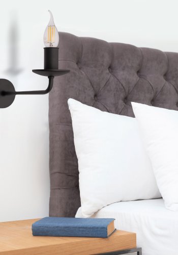 TK Limal vglampe - sort metal