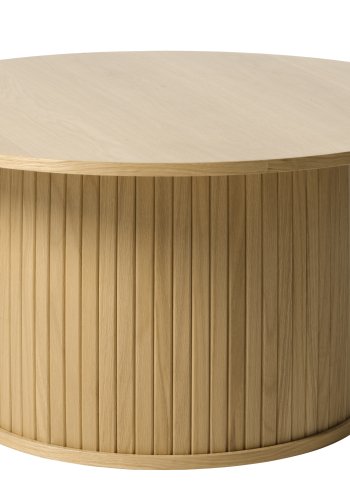 Nola sofabord, rund - natur egefinér (90)