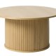 Nola sofabord, rund - natur egefinér (90)