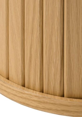 Nola sofabord, rund - natur egefinér (90)