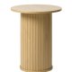 Nola piedestalbord, rund - natur egefinér (50)