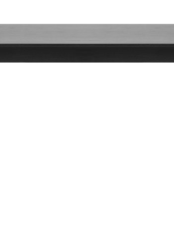 Esstisch Savona, rechteckig – schwarzes Eichenfurnier und schwarzes Metall (90x140)