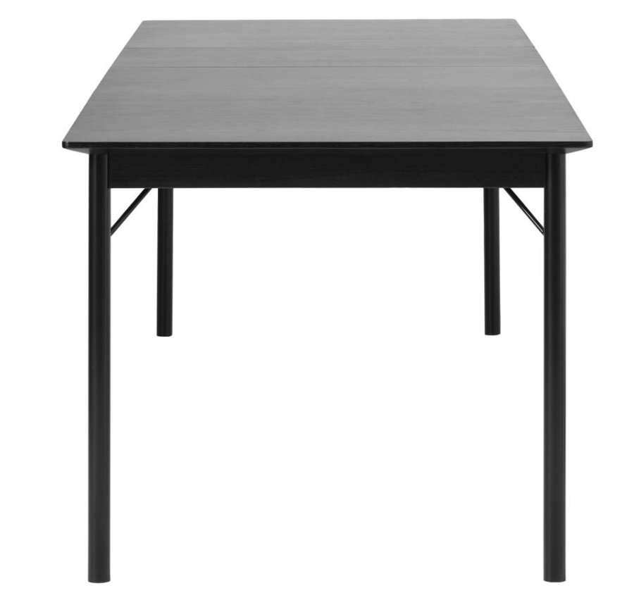 Savona-Ansteckplatte - schwarzes Eichenfurnier (50x95)