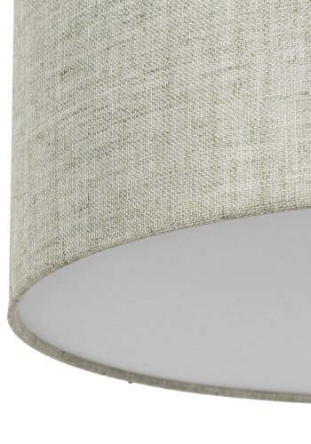 TK Earth barnelampe - stoff, plast og hvitt metall