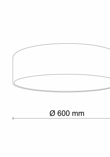 TK Earth barnelampe - stoff, plast og hvitt metall
