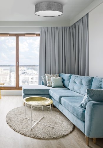 TK Earth barnelampe - stoff, plast og hvitt metall