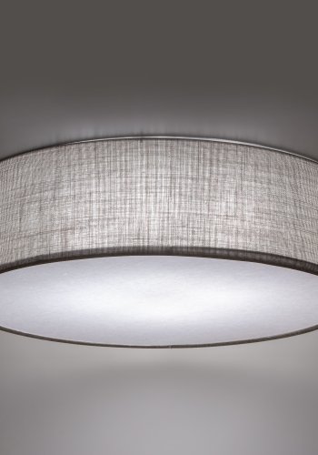 TK Earth barnelampe - stoff, plast og hvitt metall