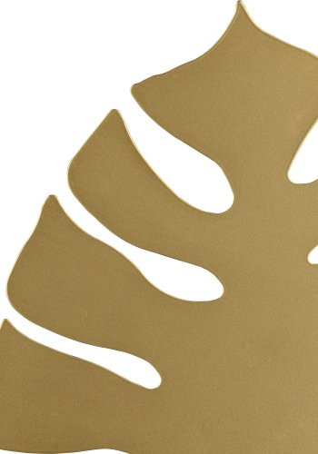 TK Monstera vegglampe - gull metall