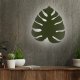 TK Monstera vegglampe - grnt metall