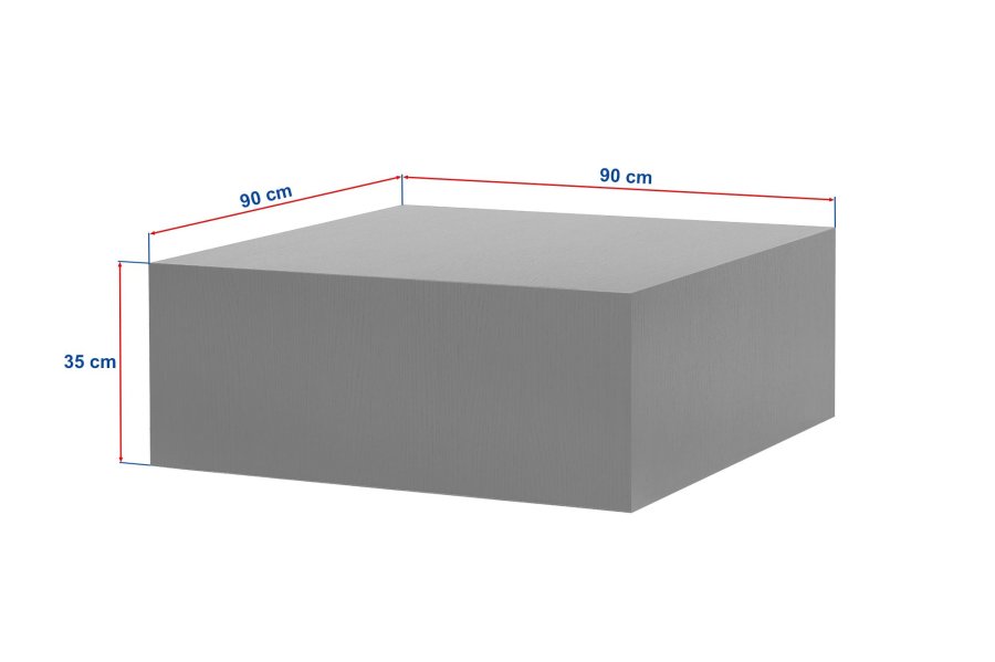 NORDV�RK Prizma � Sort salongbord i tre