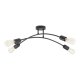 TK Helix loftlampe - sort metal