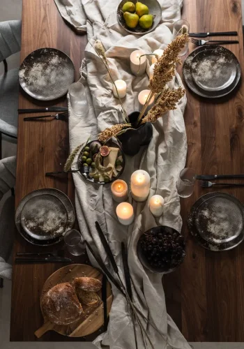 KARE DESIGN Savanne desserttallerken, kologisk - brun/gr matt keramikk (20)