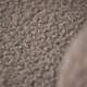 VIND COLLECTION Nordkoster lenestol, med armlener - beige teddystoff polyester og sort stl