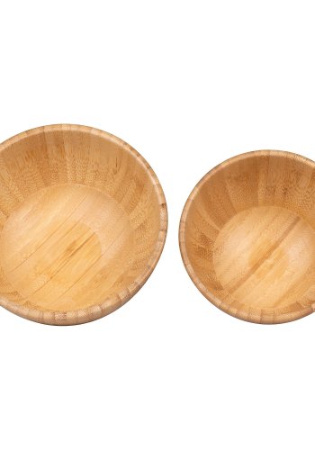 HOUSE NORDIC Skl, bambus, natur, sett med 2