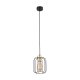 TK Galaxy loftlampe - kobber og sort metal