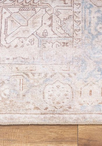 TEPPI Dorian gulvtppe, m. mnster, rektangulr - multifarvet polyester (230x330)