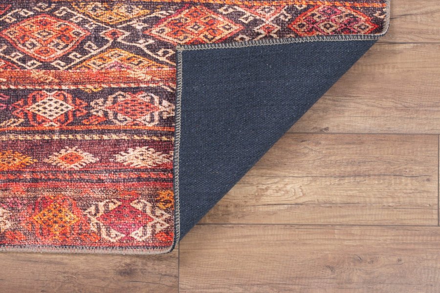 TEPPI Soul-teppe, med mnster, rektangulrt - flerfarget polyester (150x230)