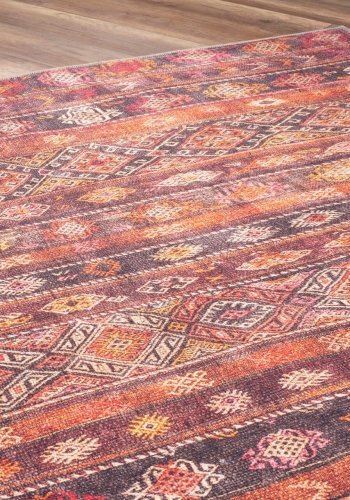 TEPPI Soul-teppe, med mnster, rektangulrt - flerfarget polyester (150x230)