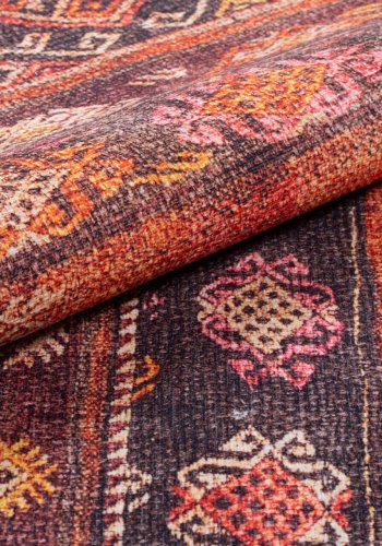 TEPPI Soul-teppe, med mnster, rektangulrt - flerfarget polyester (150x230)