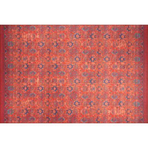 TEPPI Dorian-teppe, m. mnster, rektangulrt - flerfarget polyester (230x330)