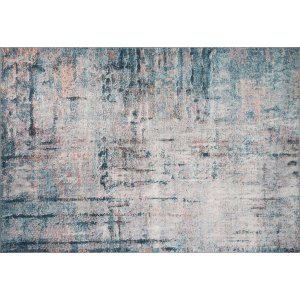 TEPPI Fusion-teppe, med mnster, rektangulrt - flerfarget polyester (150x230)