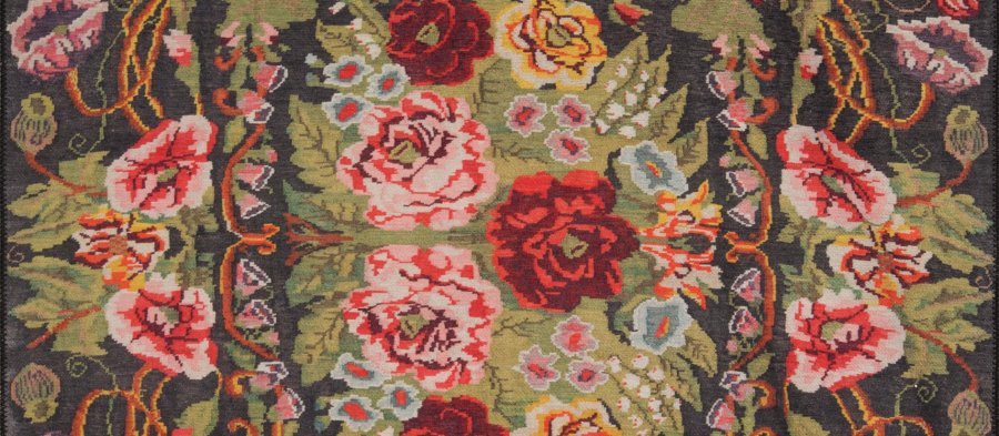 TEPPI Soul-teppe, med mnster, rektangulrt - flerfarget polyester (150x230)