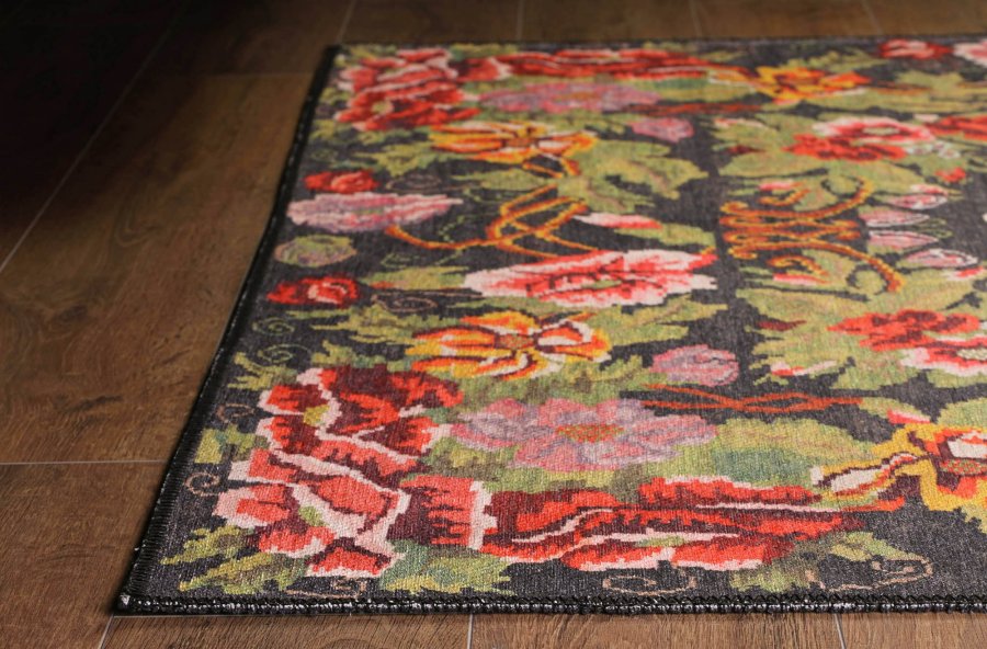 TEPPI Soul-teppe, med mnster, rektangulrt - flerfarget polyester (150x230)