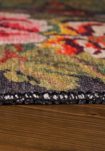 TEPPI Soul-teppe, med mnster, rektangulrt - flerfarget polyester (150x230)