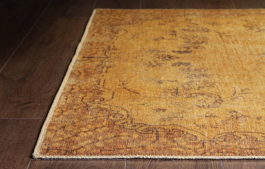 TEPPI Dorian Hall gulvtppe, m. mnster, rektangulr - multifarvet polyester (75x150)