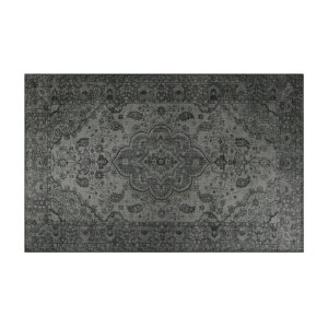 TEPPI Blues teppe, m. mnster, rektangulrt - flerfarget polyester (150x230)