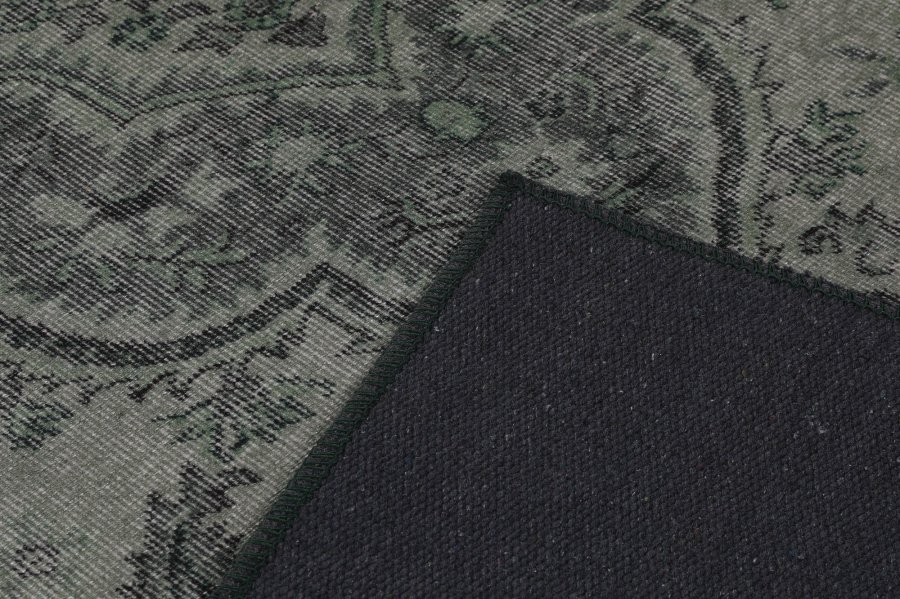 TEPPI Blues gulvtppe, m. mnster, rektangulr - multifarvet polyester (210x310)