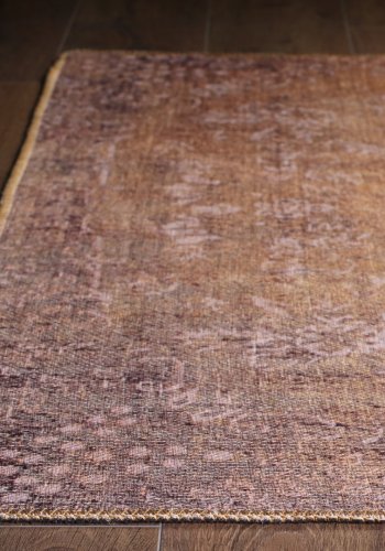 TEPPI Blues gulvtppe, m. mnster, rektangulr - multifarvet polyester (150x230)