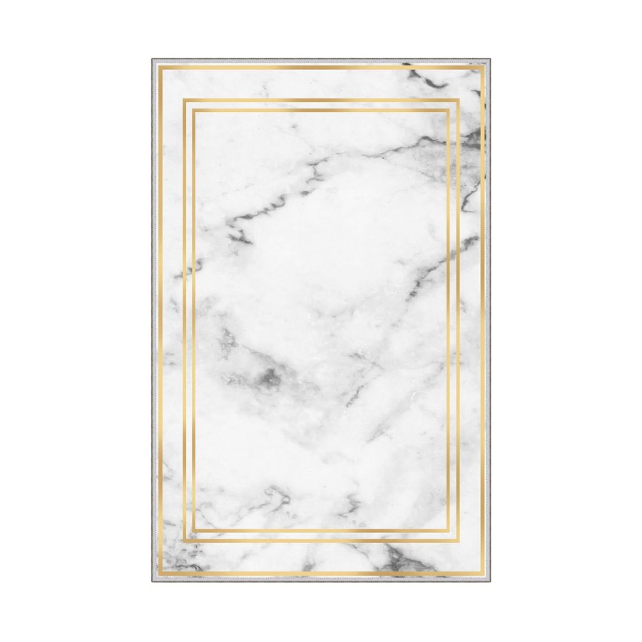 TEPPI Hmnt594 gulvtppe, rektangulr - multifarvet polyester (50x80)