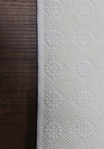 TEPPI Hmnt685 gulvtppe, rektangulr - multifarvet polyester (60x100)