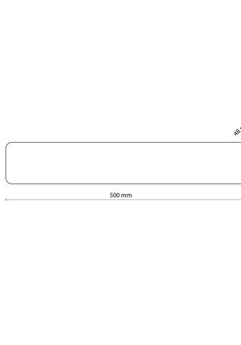 TK Tavola vegglampe, Lang - naturlig tre