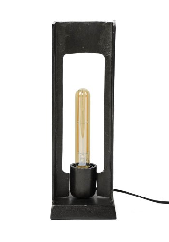 FURBO bordlampe - svart nikkel 