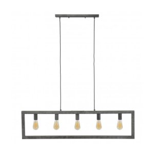 FURBO loftlampe, m. 5 prer - slv 