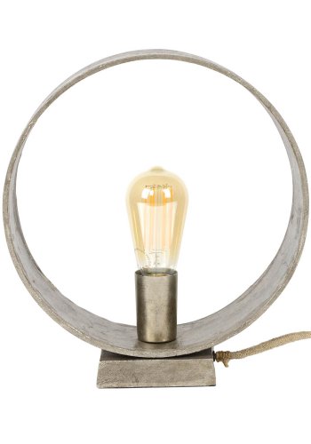 BORDLAMPE bordlampe - slvmetall