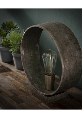 BORDLAMPE bordlampe - slvmetall